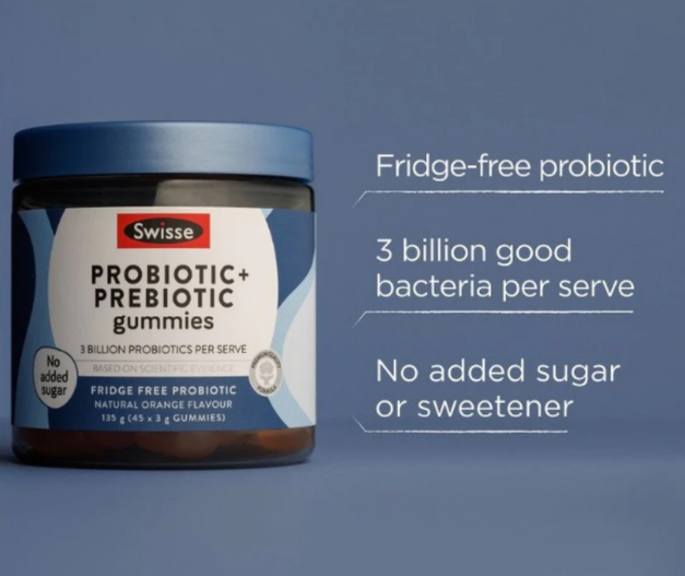 Swisse Adults PROBIOTIC & PREBIOTIC GUMMIES 45 Pack