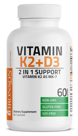 Bronson K2 D3 5000 IU isi 60  Kapsul