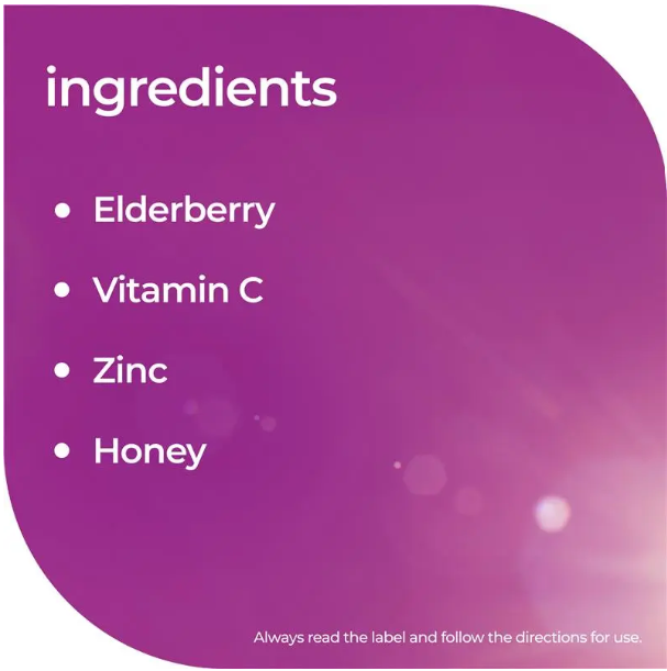 Nature's Way Kids Smart Vita Gummies Immune Defence 60 Pastilles/Elderberry Vitamin C Zinc