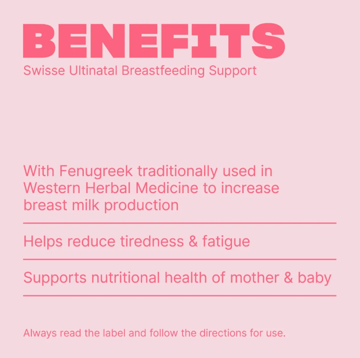 Swisse Ultinatal Breastfeeding Support 90 Tablets