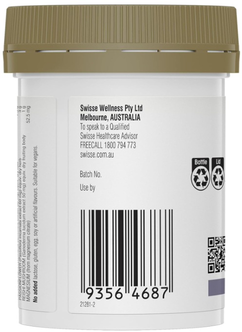 Swisse Ultiboost Ashwagandha Calm+ 60 Pack