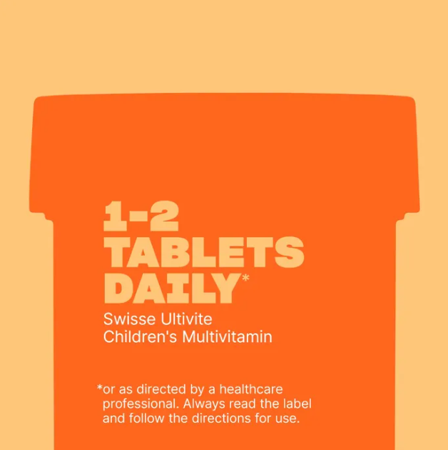 Swisse Children's Ultivite Multivitamin 120 Tablets