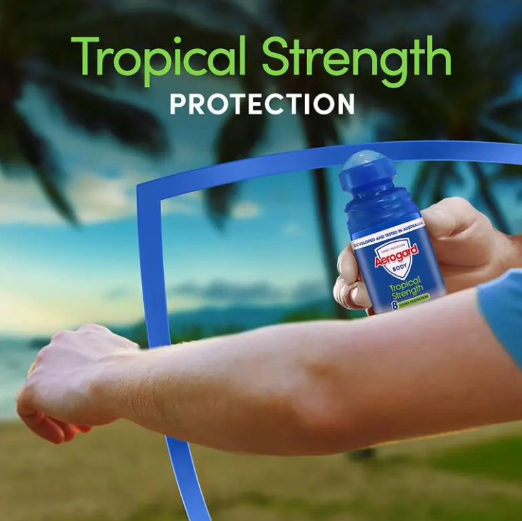 Aerogard Roll On Tropical Strength 50ml