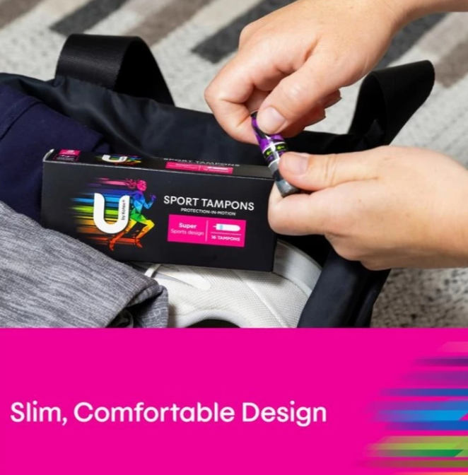 Tampon U By Kotex Sport Super 16s