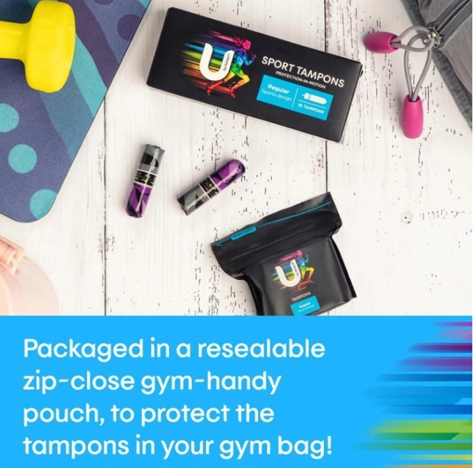 Tampon U By Kotex Sport Regular 16s