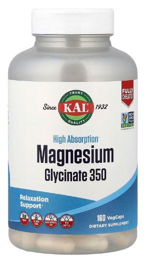 Kal Magnesium Glycinate 350 Capsules