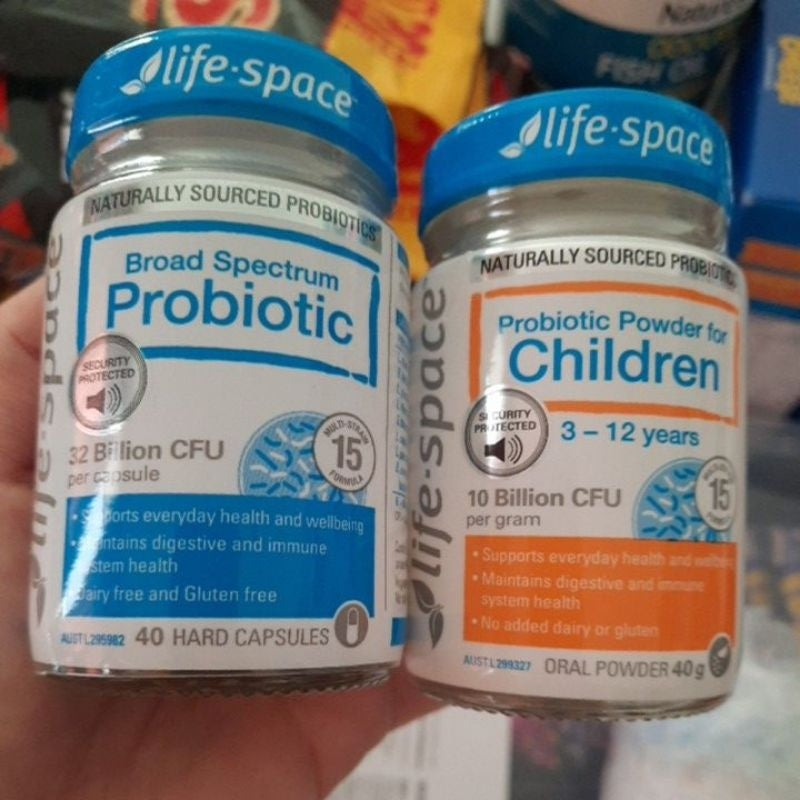 Life-space Probiotic Powder For Baby 40 gr 60 gr/Children 40g 60gr/Probiotik Dewasa 40 kapsul/Kesehatan pencernaan usus