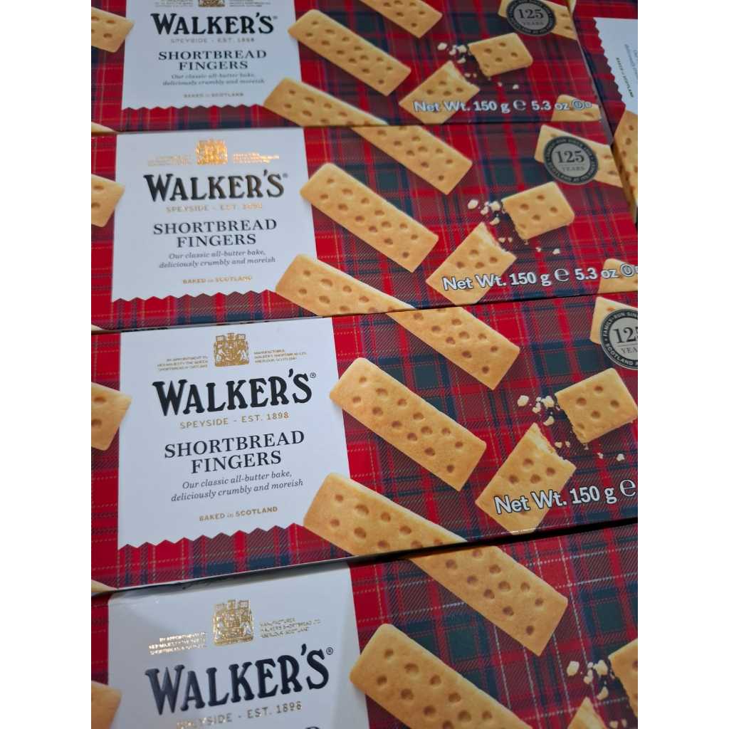 Walkers Shortbread Fingers 150g/Butter Bread Cookies