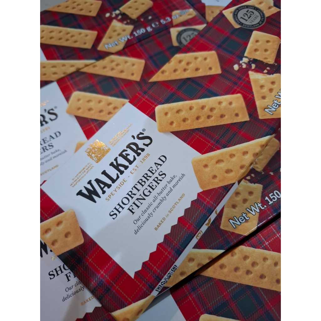 Walkers Shortbread Fingers 150g/Butter Bread Cookies