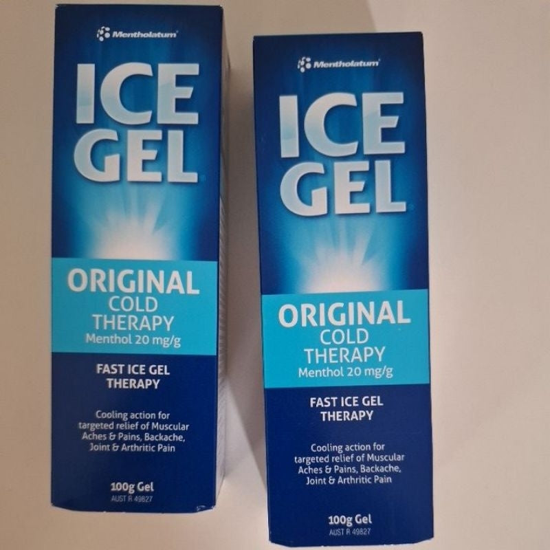 Mentholatum Ice Gel 100g/gel pereda nyeri otot dan sendi/nyeri rematik/Muscle Gel