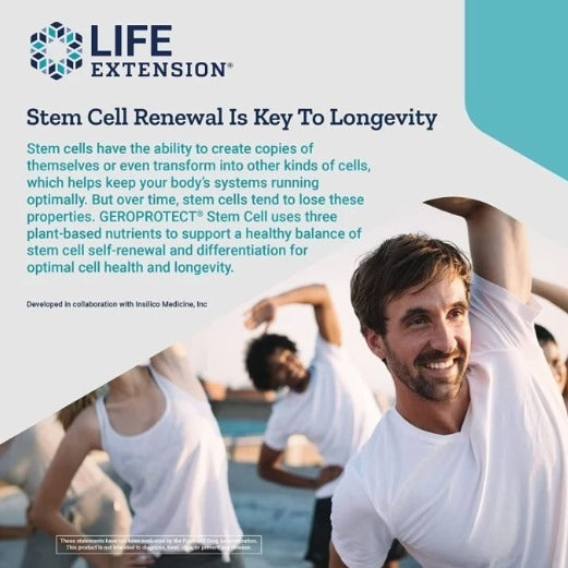 Geroprotect Autophagy Renew Stem Cell Ageless Cell/ USA ORi/Anti Aging/Vegan Capsules isi 60