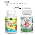 Nordic Naturals Vitamin D3 400 IU gummies 4+ thn isi 60 gummies /vitamin anak D3 400IU