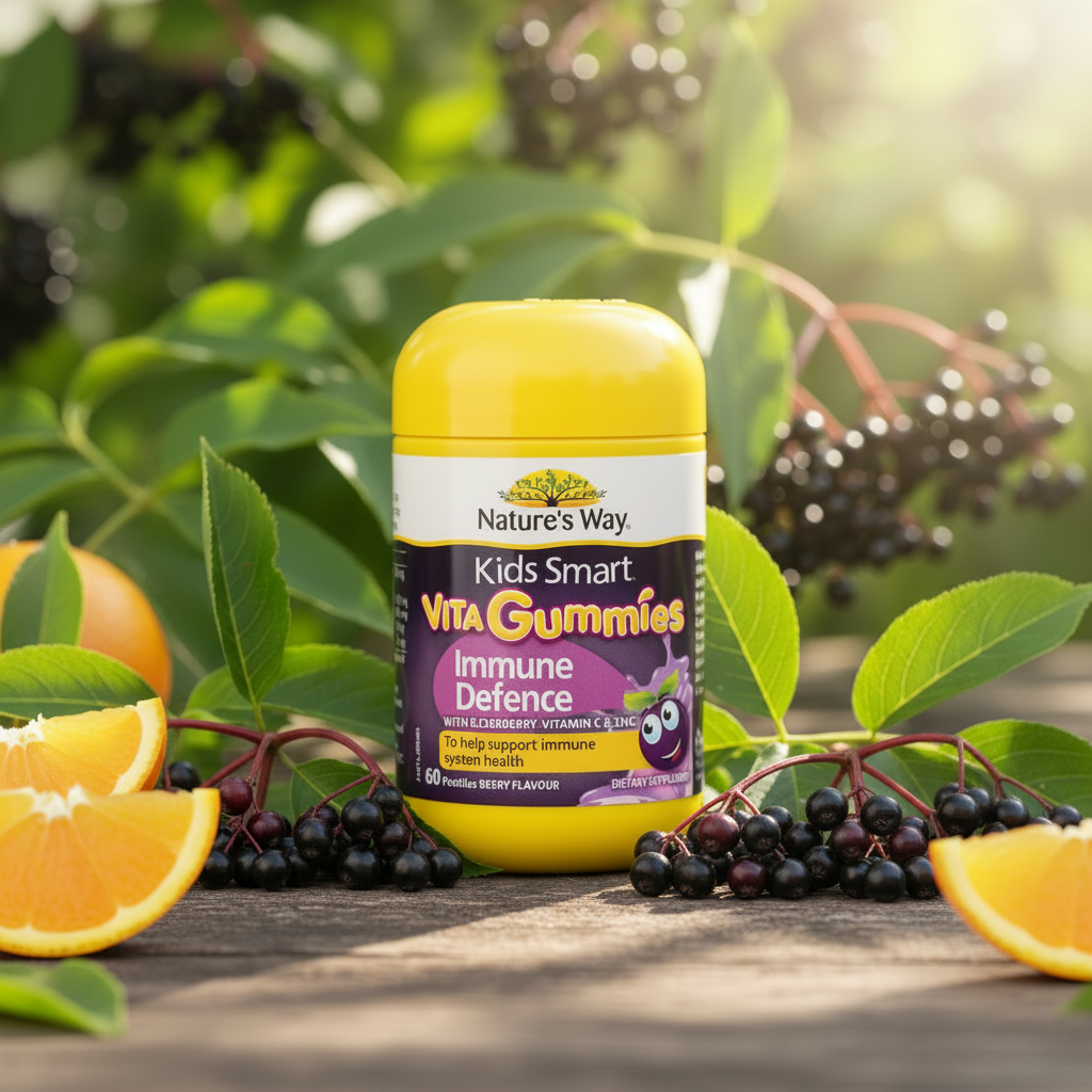 Nature's Way Kids Smart Vita Gummies - Square