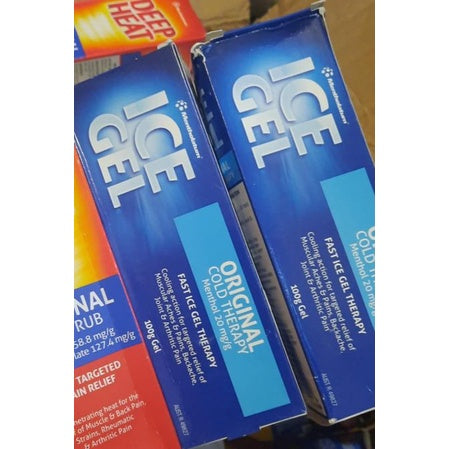 Mentholatum Ice Gel 100g/gel pereda nyeri otot dan sendi/nyeri rematik/Muscle Gel