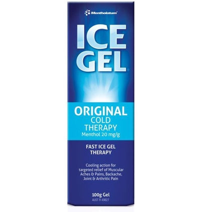 Mentholatum Ice Gel 100g/gel pereda nyeri otot dan sendi/nyeri rematik/Muscle Gel
